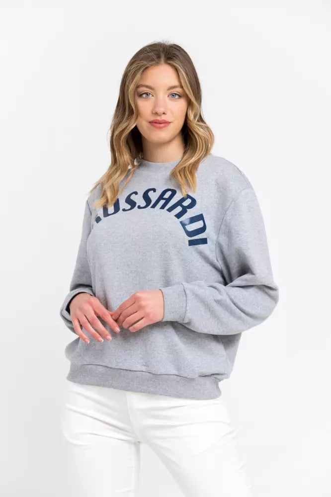 Gray Cotton Sweatshirt