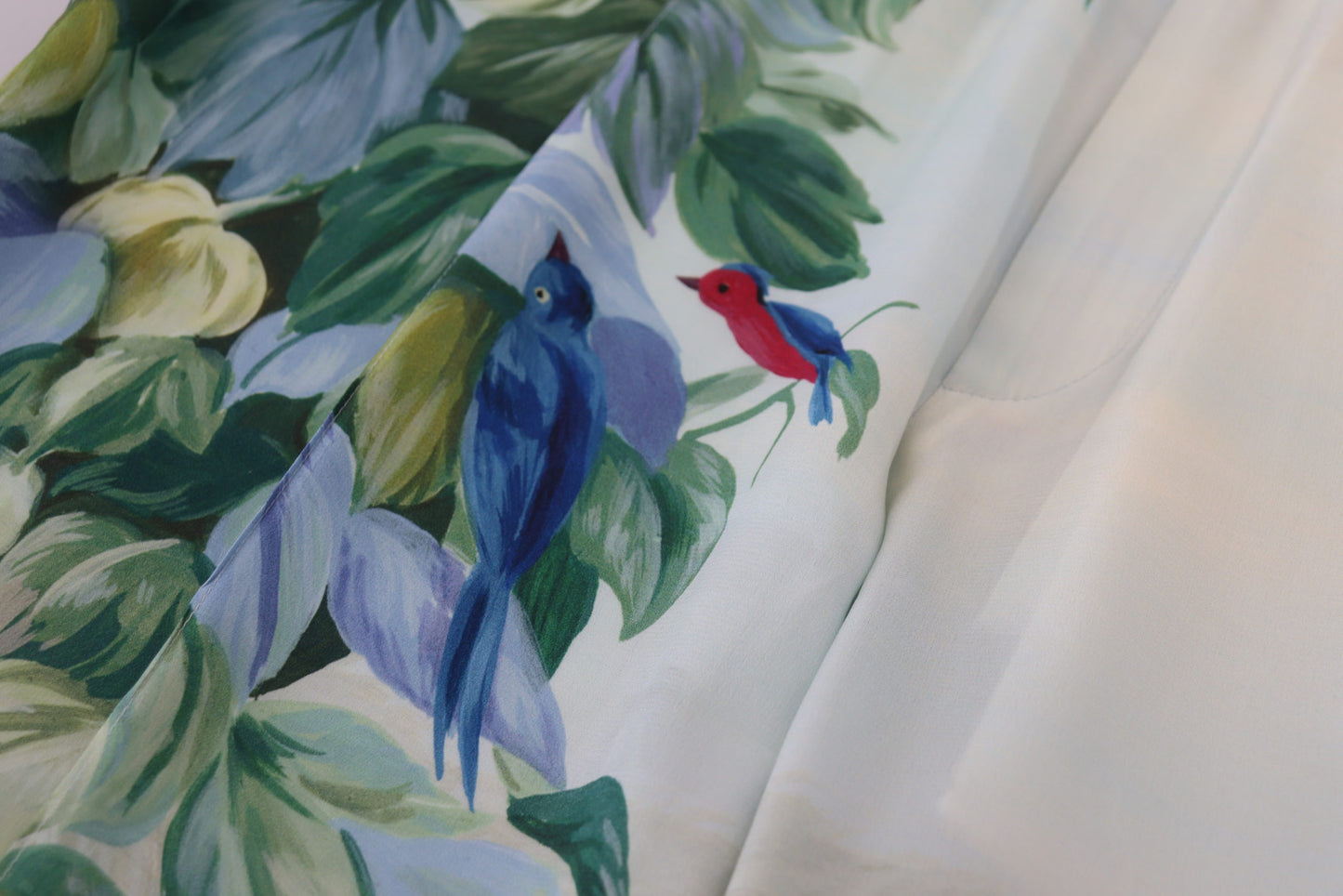 White Floral Printed Men Jogger Pants