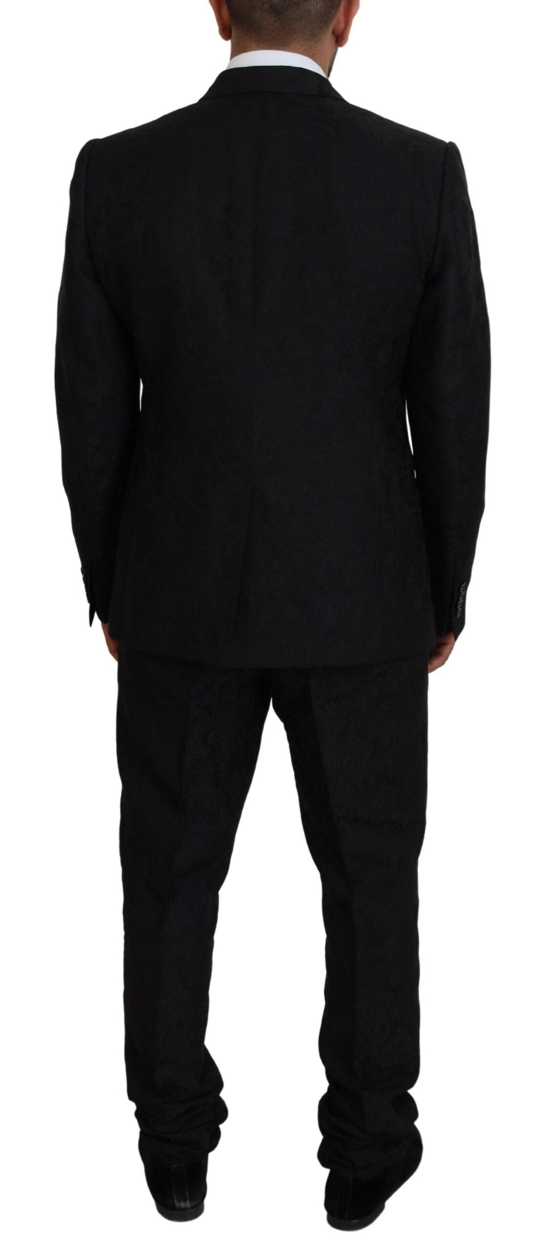 Black Single Breasted 2 Piece MARTINI Suit