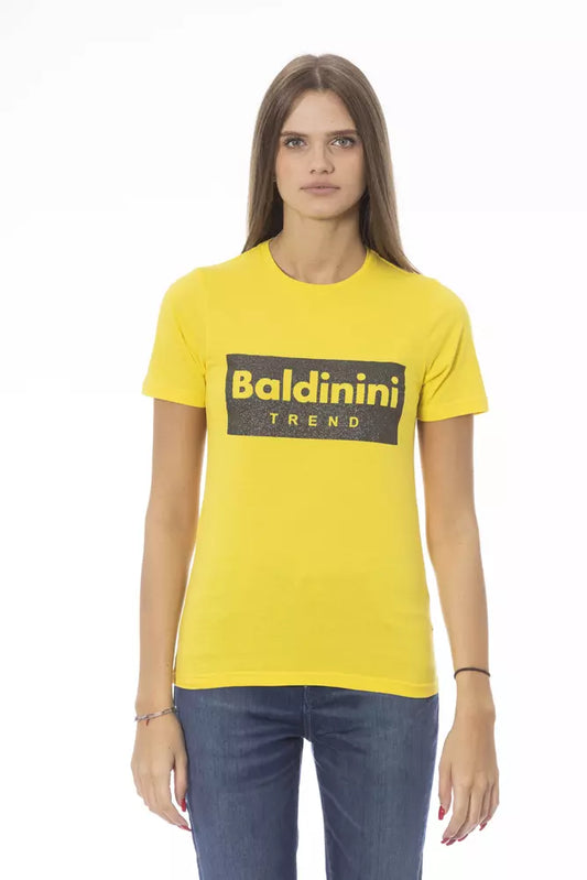 Yellow Cotton T-Shirt