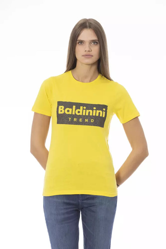 Yellow Cotton T-Shirt