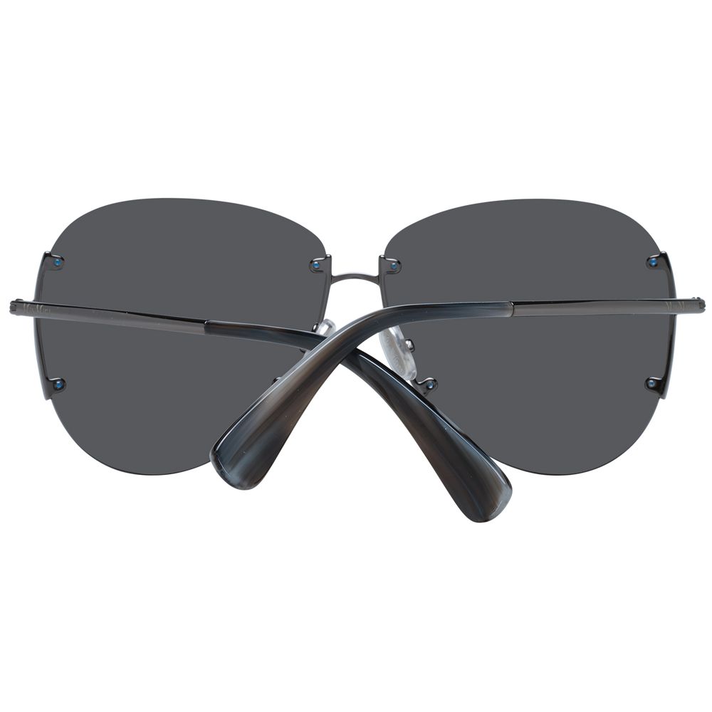 Gray Metal Sunglasses
