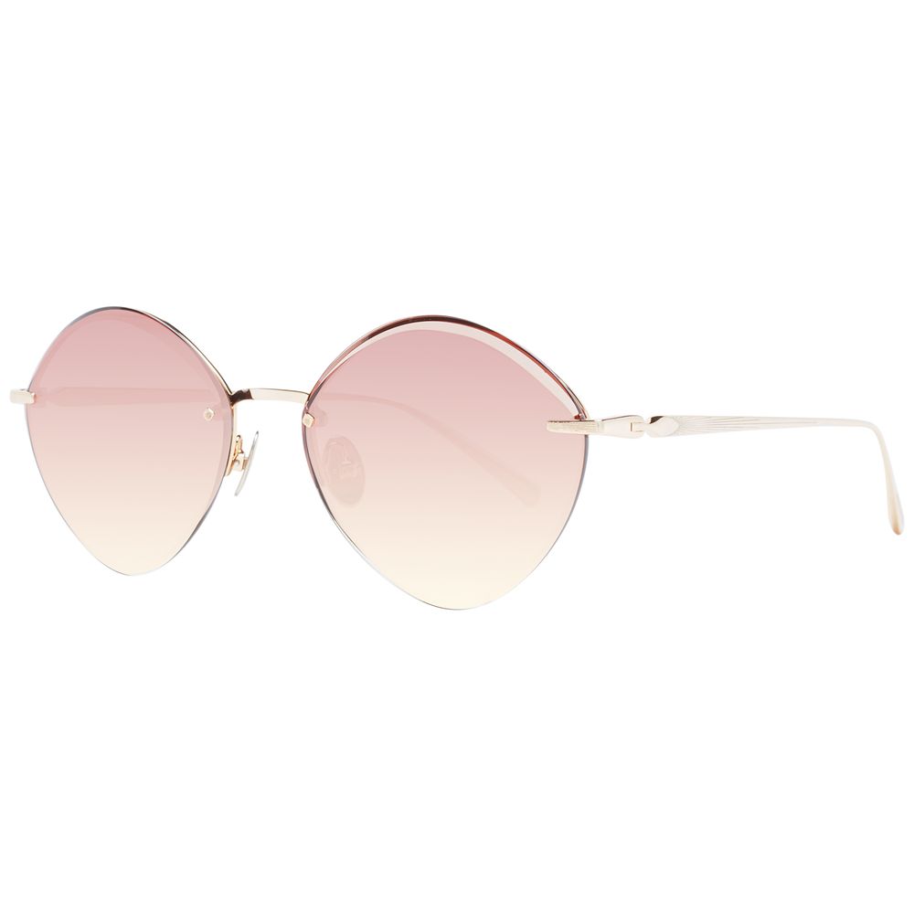 Gold Stainless Steel Sunglasses