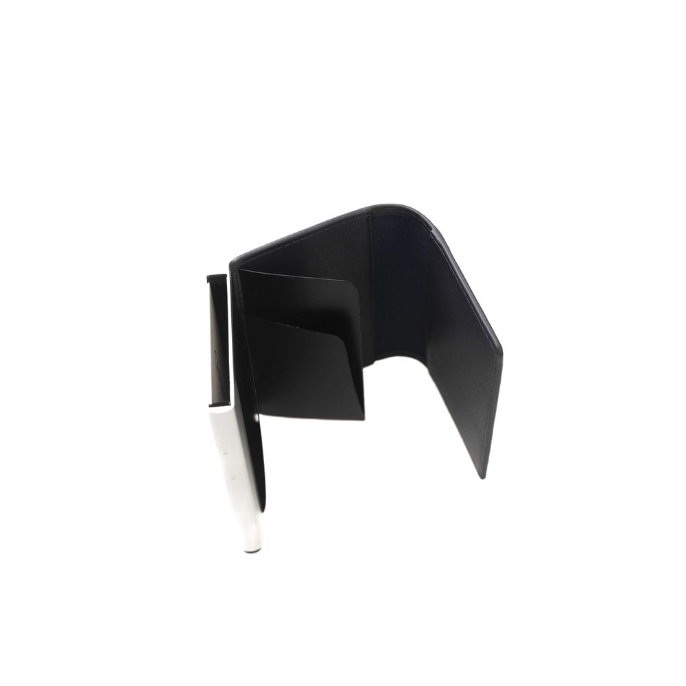 Blue Calfskin Men Wallet