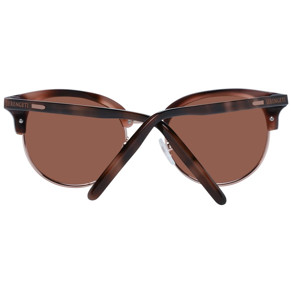 Brown Acetate & Metal Sunglasses