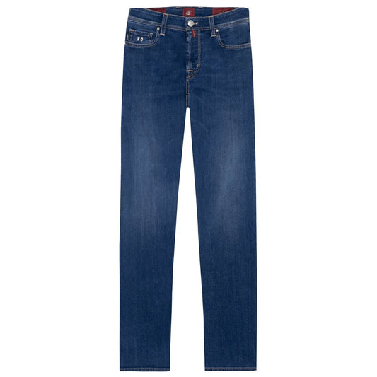 Blue Cotton Men's Jeans