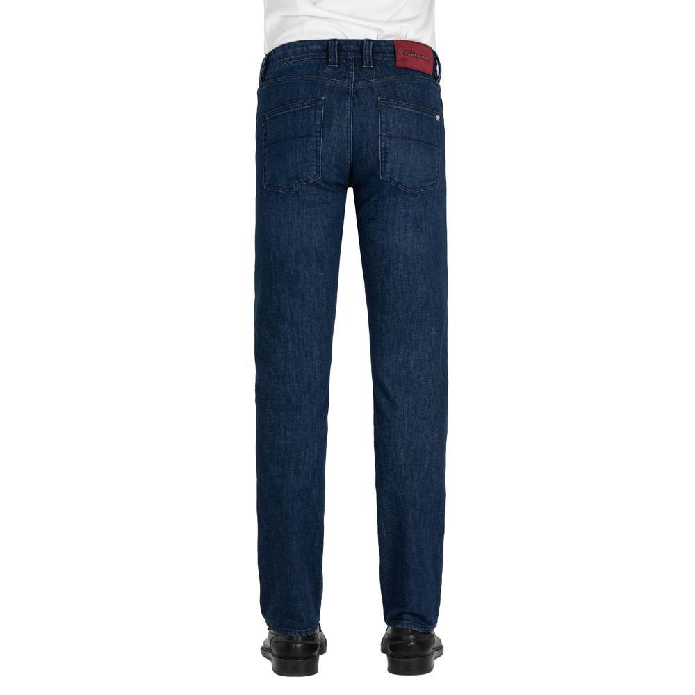 Blue Cotton Men Jeans