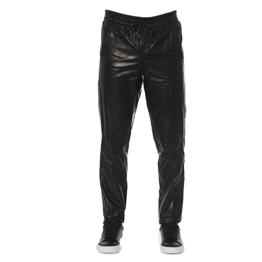 Black Lamb Leather Pant