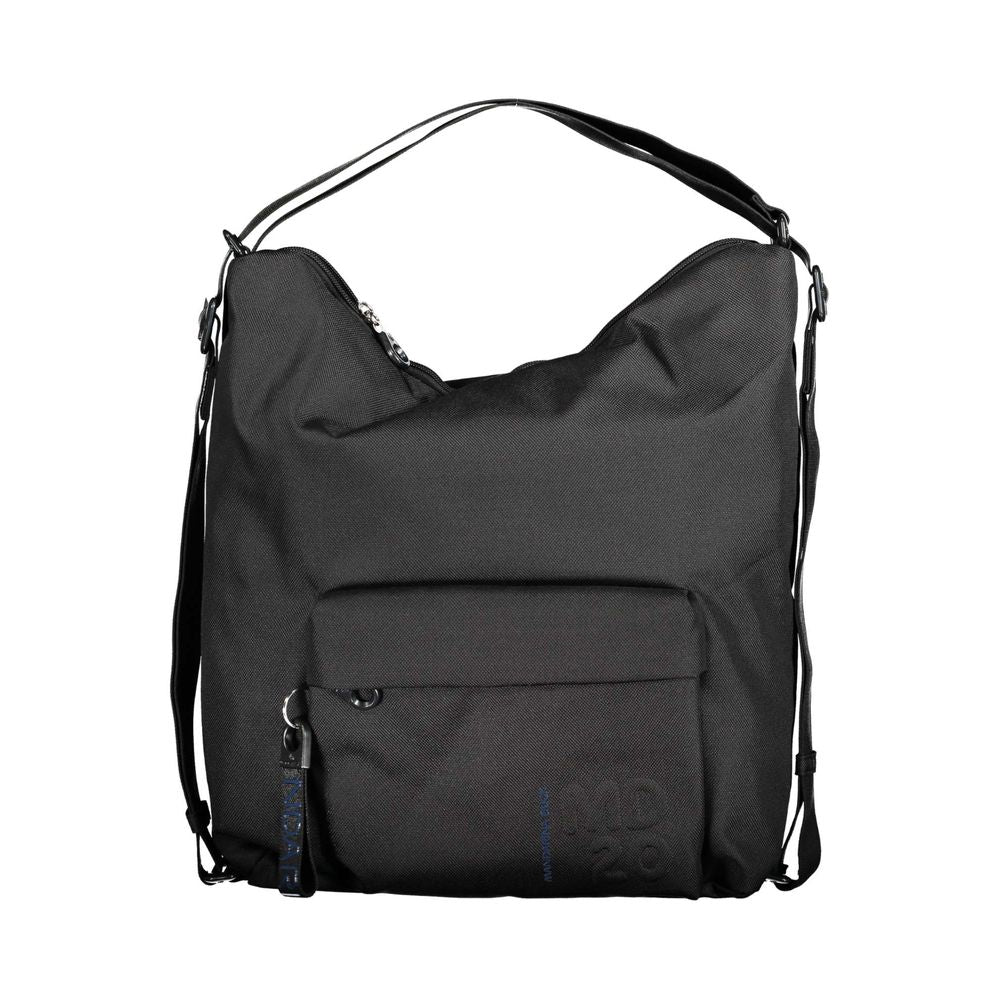 Black Polyester Shoulder bag