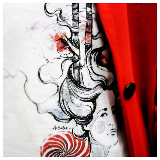 White Viscose Women Top