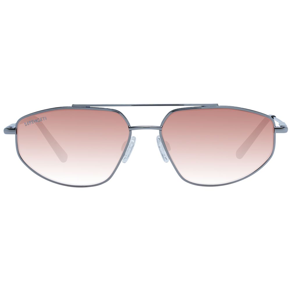 Gray Metal Sunglasses