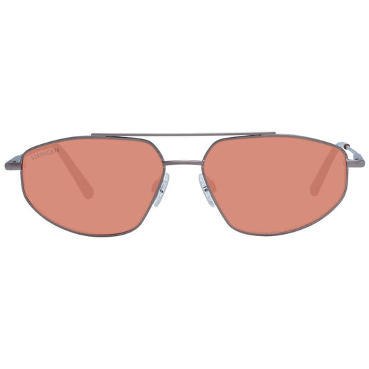 Bronze Metal Sunglasses