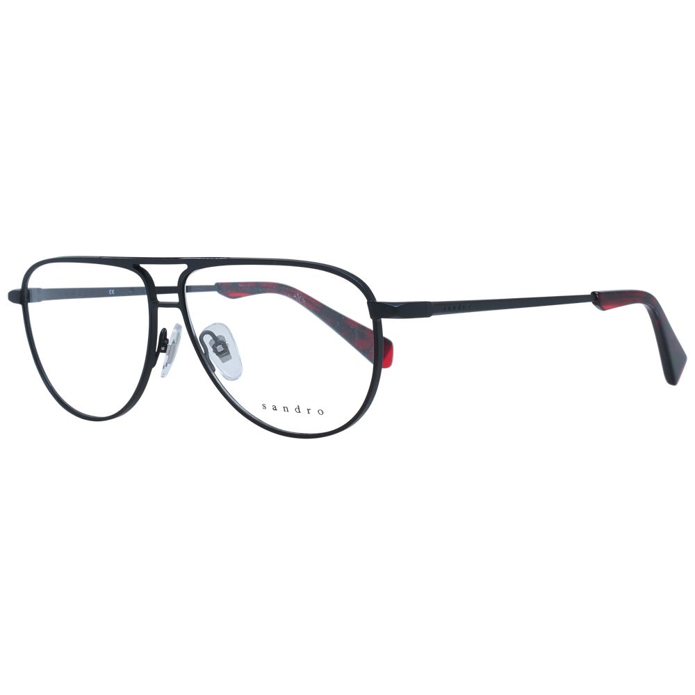Black Stainless Steel Glasses (Frames)