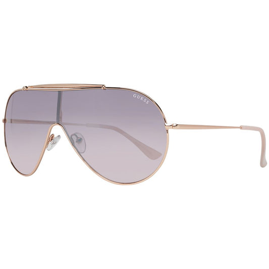 Rose Gold Metal Sunglasses