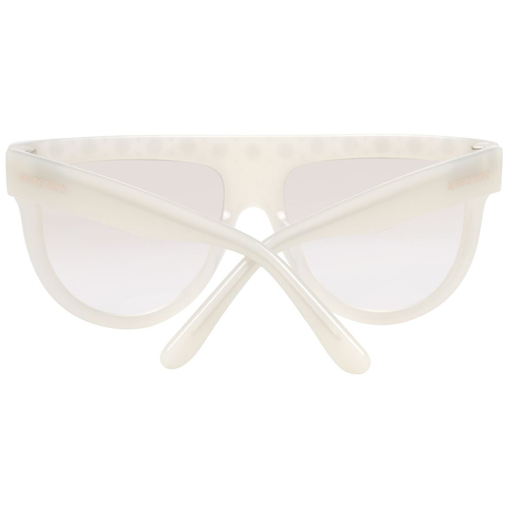 White Plastic Sunglasses