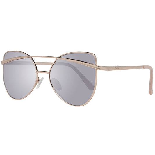 Rose Gold Metal Sunglasses