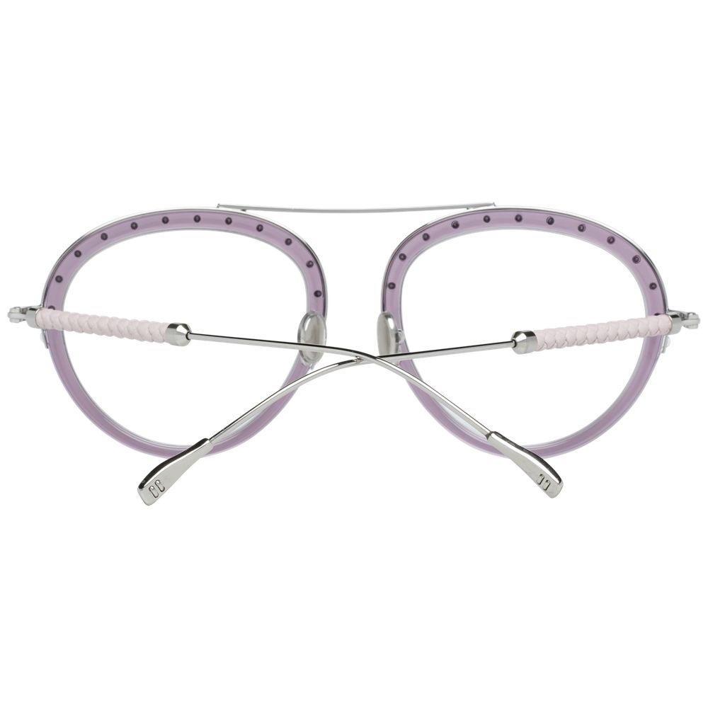 Purple Metal & Leather Glasses (Frames)