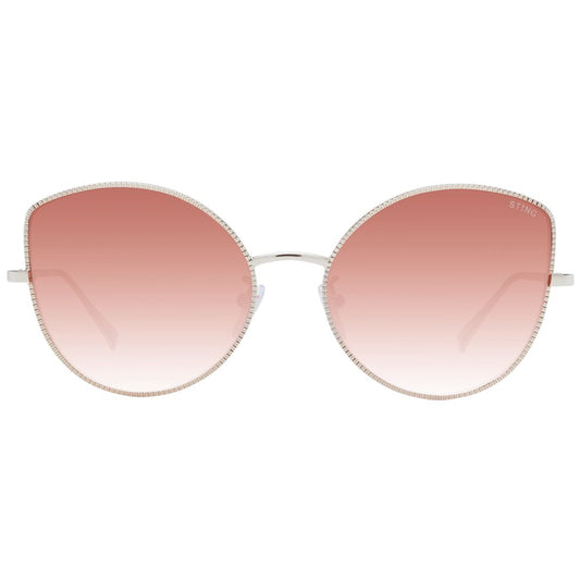 Rose Gold Metal Sunglasses