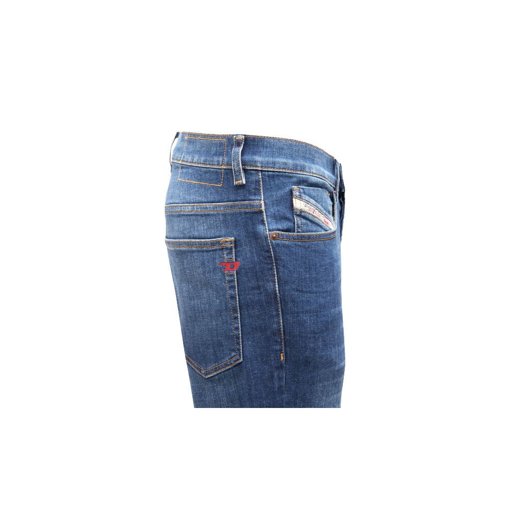 Blue Cotton Men Jeans