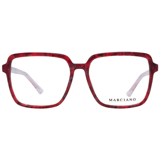Burgundy Plastic Glasses (Frames)