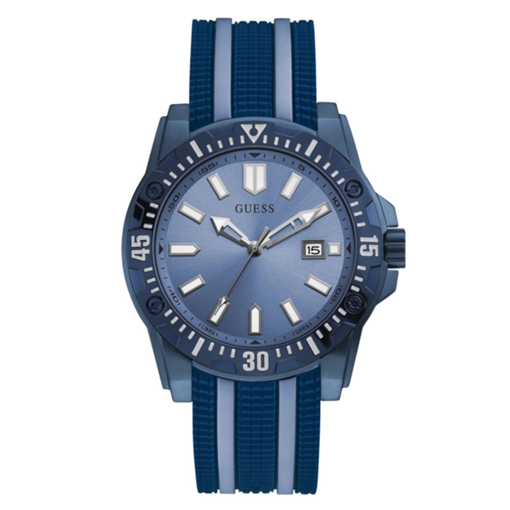 Blue Synthetic Sport Watch