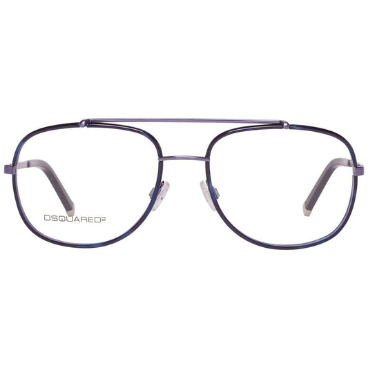 Blue Metal Glasses (Frames)