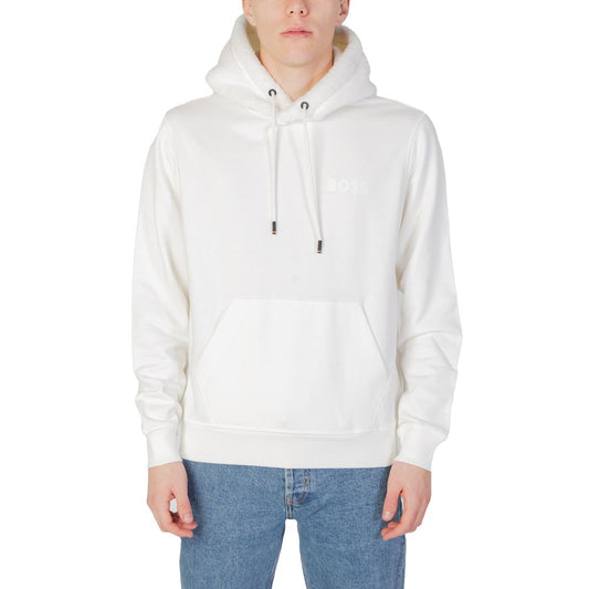 Cream Cotton Hoody