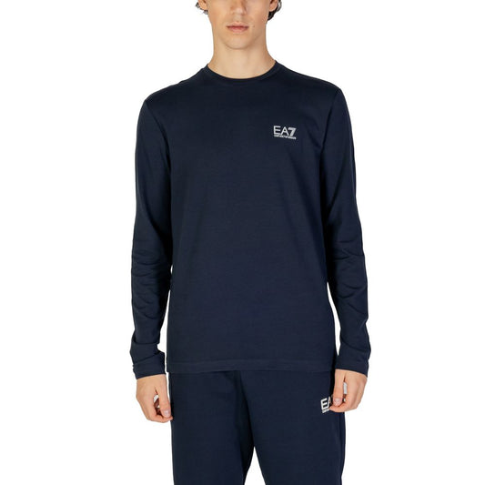Blue Cotton Long Sleeve