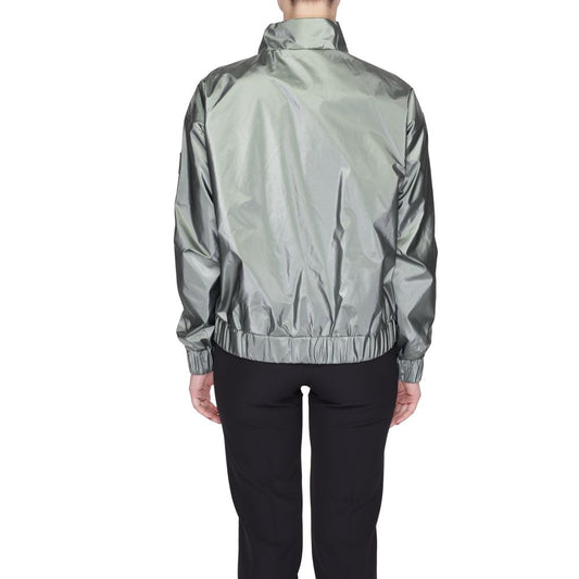 Green Polyester Shell Jacket