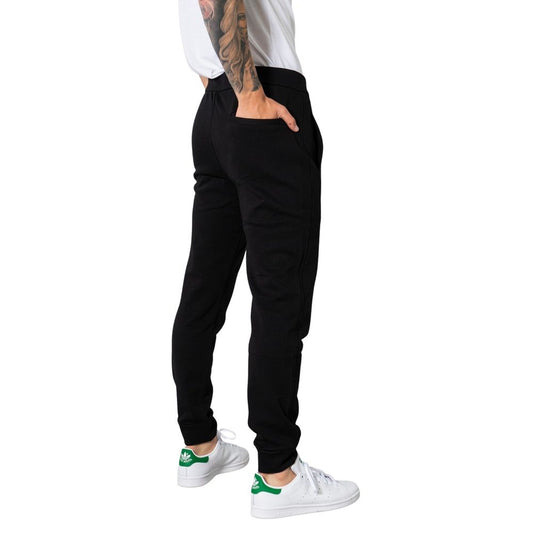 Black Cotton Joggers Workout Pant