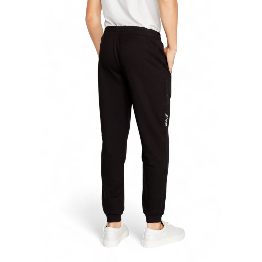 Black Cotton Joggers Workout Pant