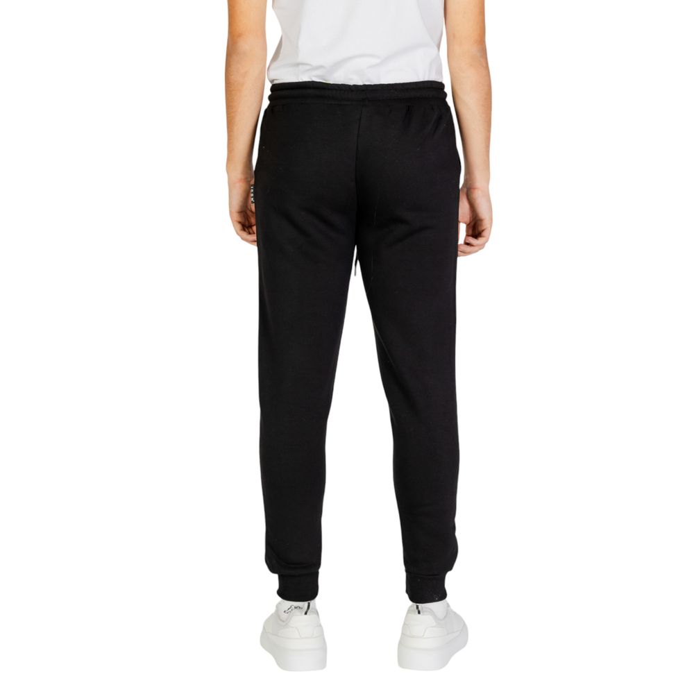 Black And White Cotton Joggers Workout Pant