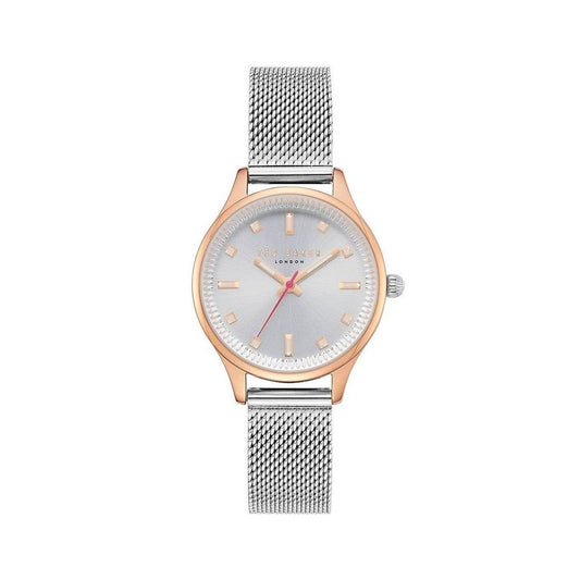 Silver Stainless Steel Dress Watch