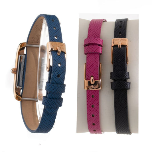 Multicolor Leather Bracelet Watch