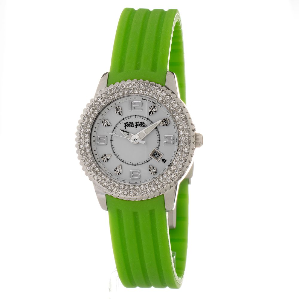 Green Synthetic Dress Watch