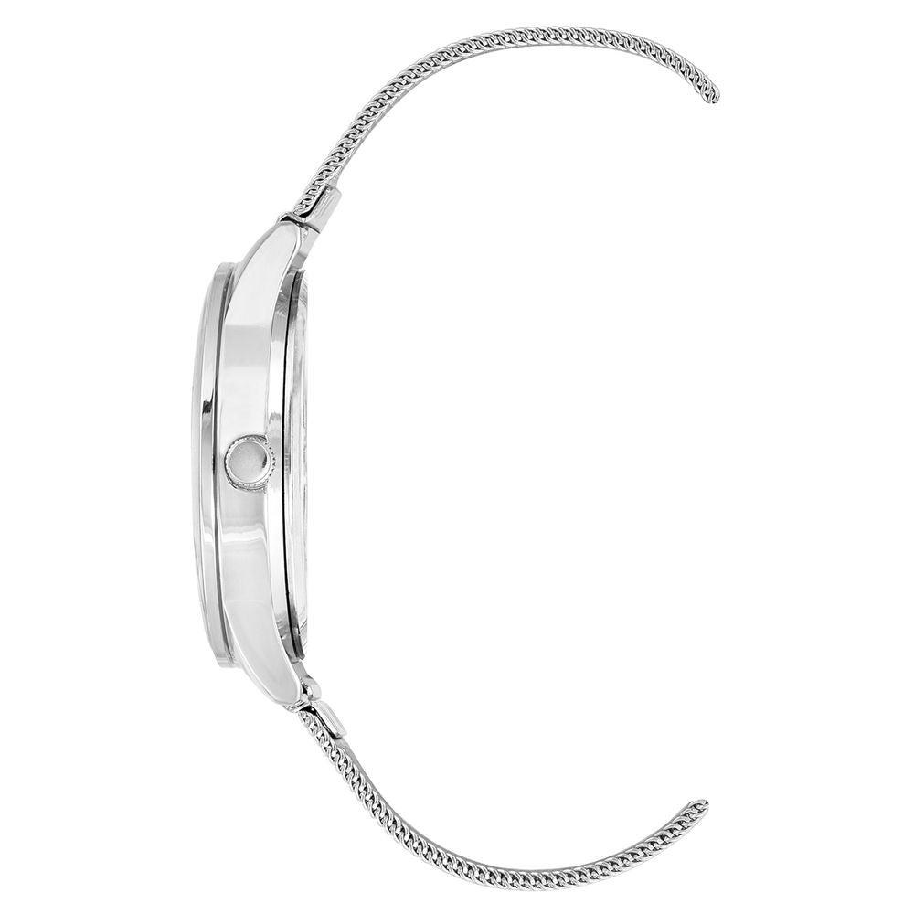 Silver Stainless Steel Dress Watch