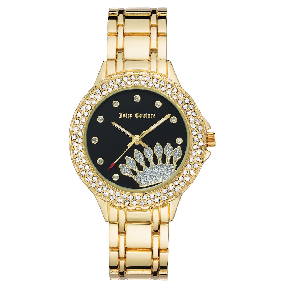 Gold Metal Dress Watch
