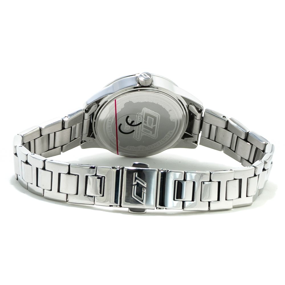 Silver Stainless Steel Bracelet Watch