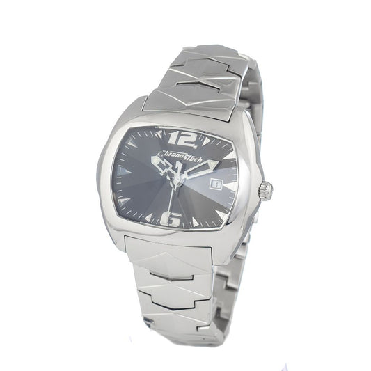 Silver Stainless Steel Dress Watch
