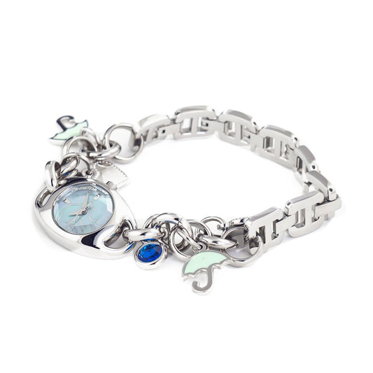 Silver Stainless Steel Bracelet Watch