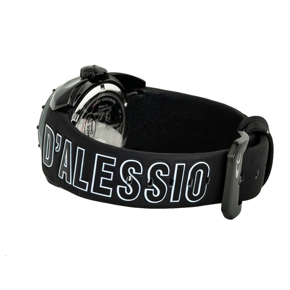 Black Rubber Sport Watch