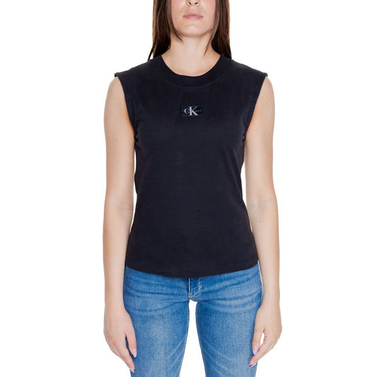 Black Cotton T-Shirt
