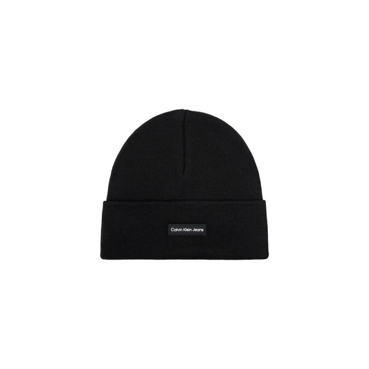 Black Recycled Polyester Cap (Baseball Hat)