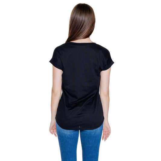 Black Cotton T-Shirt