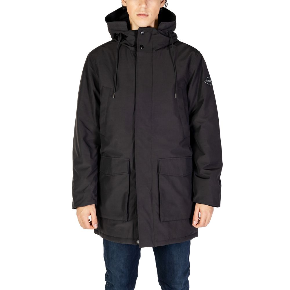 Black Polyamide Parka