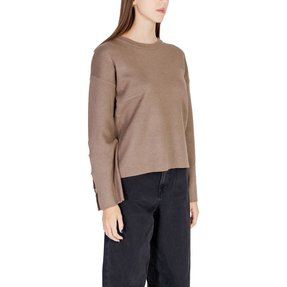 Brown Viscose Sportswear