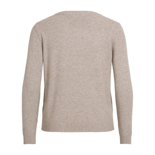 Beige Viscose Sweatshirt