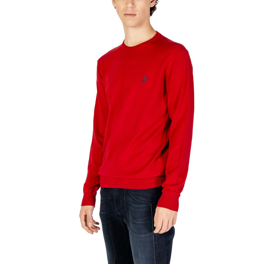 Red Cotton Sweatshirt