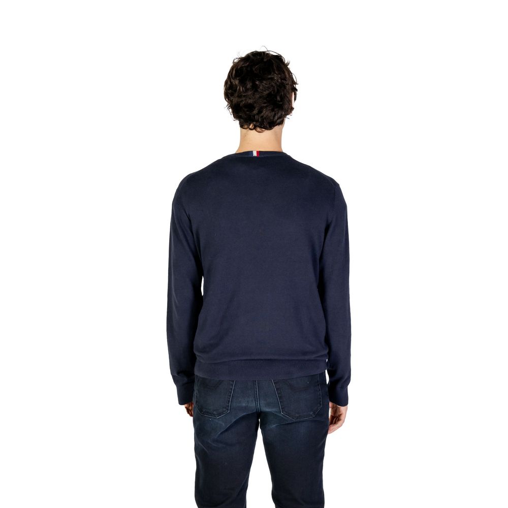 Blue Cotton Cashmere Sweater