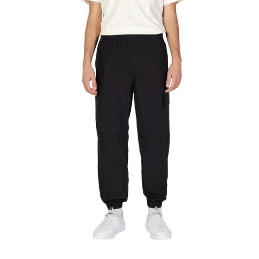 Black Cotton Joggers (Workout Pants)